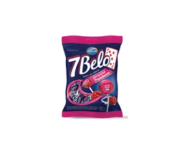 Pirulito 7 Belo 120g Framboesa